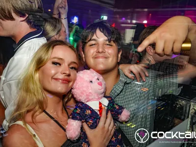 A professional photo of guests enjoying themselves at Cocktails Nightclub from our gallery.