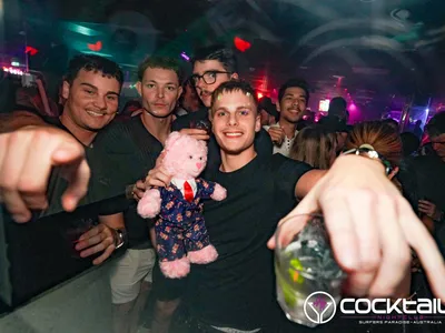 A professional photo of guests enjoying themselves at Cocktails Nightclub from our gallery.