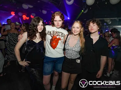 A professional photo of guests enjoying themselves at Cocktails Nightclub from our gallery.