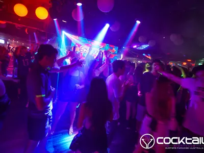 A professional photo of guests enjoying themselves at Cocktails Nightclub from our gallery.