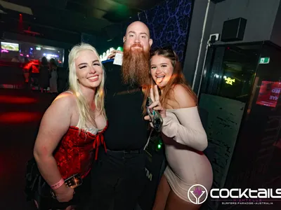 A professional photo of guests enjoying themselves at Cocktails Nightclub from our gallery.