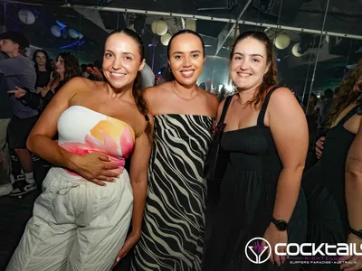 A professional photo of guests enjoying themselves at Cocktails Nightclub from our gallery.