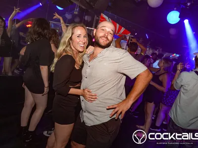 A professional photo of guests enjoying themselves at Cocktails Nightclub from our gallery.