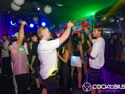 A professional photo of guests enjoying themselves at Cocktails Nightclub from our gallery.