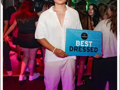 A professional photo of guests enjoying themselves at Cocktails Nightclub from our gallery.