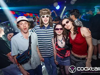 A professional photo of guests enjoying themselves at Cocktails Nightclub from our gallery.