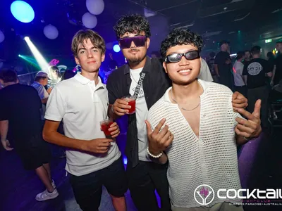 A professional photo of guests enjoying themselves at Cocktails Nightclub from our gallery.