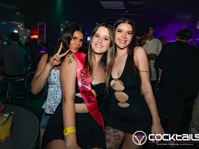 A professional photo of guests enjoying themselves at Cocktails Nightclub from our gallery.