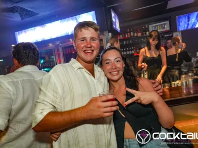 A professional photo of guests enjoying themselves at Cocktails Nightclub from our gallery.