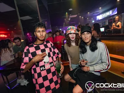 A professional photo of guests enjoying themselves at Cocktails Nightclub from our gallery.