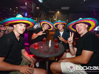 A professional photo of guests enjoying themselves at Cocktails Nightclub from our gallery.