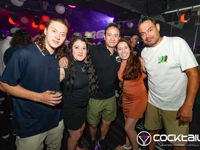 A professional photo of guests enjoying themselves at Cocktails Nightclub from our gallery.