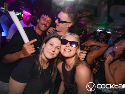 A professional photo of guests enjoying themselves at Cocktails Nightclub from our gallery.