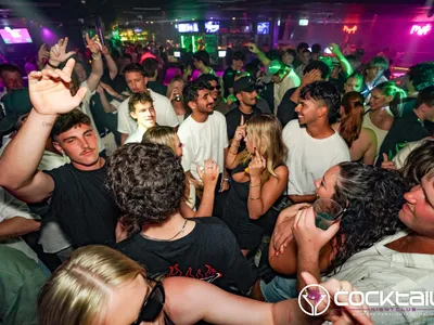 A professional photo of guests enjoying themselves at Cocktails Nightclub from our gallery.