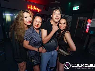 A professional photo of guests enjoying themselves at Cocktails Nightclub from our gallery.