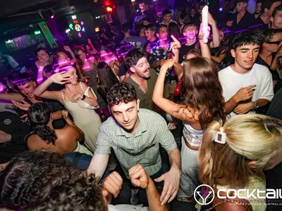 A professional photo of guests enjoying themselves at Cocktails Nightclub from our gallery.