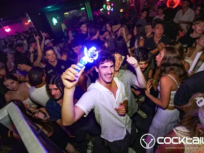 A professional photo of guests enjoying themselves at Cocktails Nightclub from our gallery.