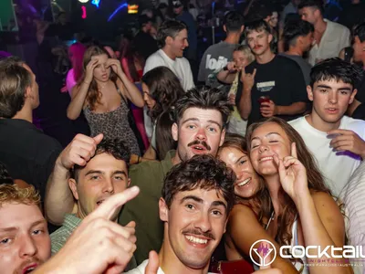 A professional photo of guests enjoying themselves at Cocktails Nightclub from our gallery.