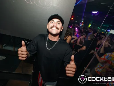 A professional photo of guests enjoying themselves at Cocktails Nightclub from our gallery.