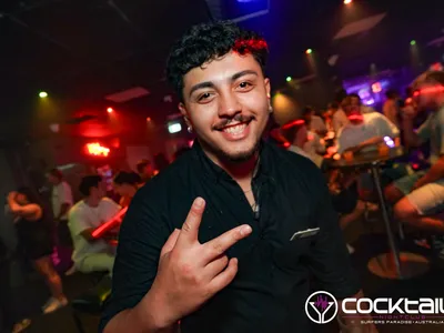 A professional photo of guests enjoying themselves at Cocktails Nightclub from our gallery.