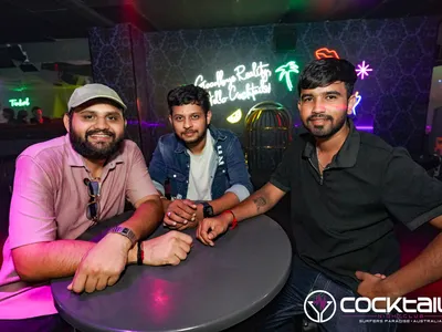 A professional photo of guests enjoying themselves at Cocktails Nightclub from our gallery.