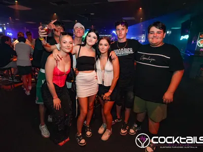 A professional photo of guests enjoying themselves at Cocktails Nightclub from our gallery.