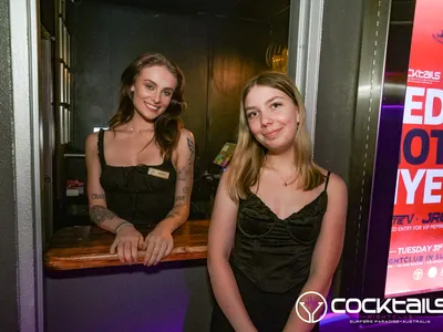 A professional photo of guests enjoying themselves at Cocktails Nightclub from our gallery.