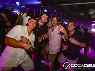 A professional photo of guests enjoying themselves at Cocktails Nightclub from our gallery.