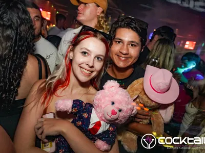 A professional photo of guests enjoying themselves at Cocktails Nightclub from our gallery.