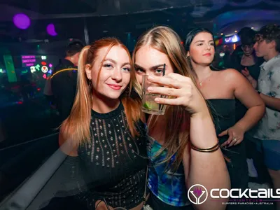 A professional photo of guests enjoying themselves at Cocktails Nightclub from our gallery.