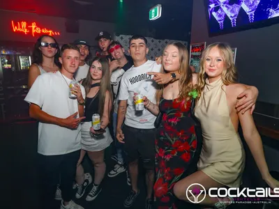 A professional photo of guests enjoying themselves at Cocktails Nightclub from our gallery.