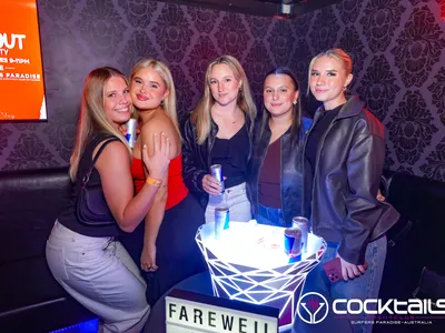 A professional photo of guests enjoying themselves at Cocktails Nightclub from our gallery.