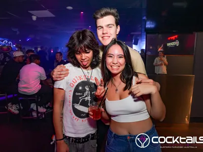 A professional photo of guests enjoying themselves at Cocktails Nightclub from our gallery.