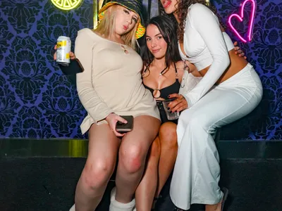 A professional photo of guests enjoying themselves at Cocktails Nightclub from our gallery.