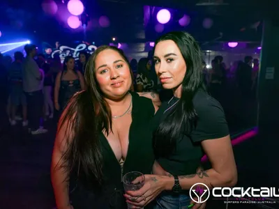 A professional photo of guests enjoying themselves at Cocktails Nightclub from our gallery.