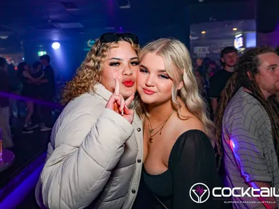 A professional photo of guests enjoying themselves at Cocktails Nightclub from our gallery.