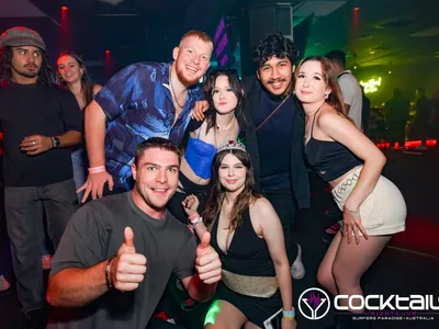 A professional photo of guests enjoying themselves at Cocktails Nightclub from our gallery.