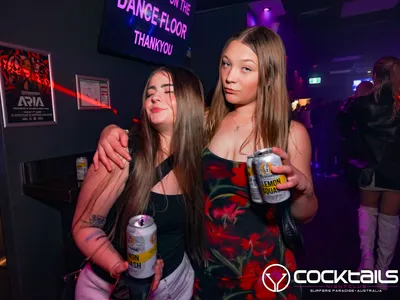 A professional photo of guests enjoying themselves at Cocktails Nightclub from our gallery.