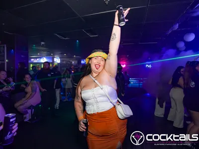 A professional photo of guests enjoying themselves at Cocktails Nightclub from our gallery.