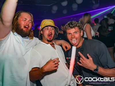 A professional photo of guests enjoying themselves at Cocktails Nightclub from our gallery.