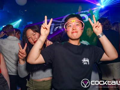 A professional photo of guests enjoying themselves at Cocktails Nightclub from our gallery.