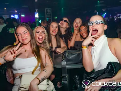 A professional photo of guests enjoying themselves at Cocktails Nightclub from our gallery.