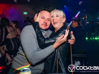 A professional photo of guests enjoying themselves at Cocktails Nightclub from our gallery.