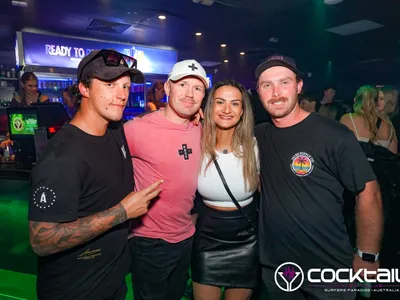 A professional photo of guests enjoying themselves at Cocktails Nightclub from our gallery.