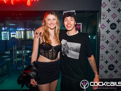 A professional photo of guests enjoying themselves at Cocktails Nightclub from our gallery.