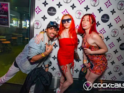 A professional photo of guests enjoying themselves at Cocktails Nightclub from our gallery.