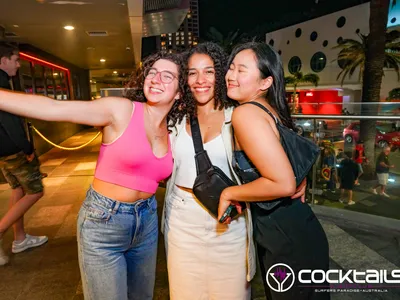 A professional photo of guests enjoying themselves at Cocktails Nightclub from our gallery.