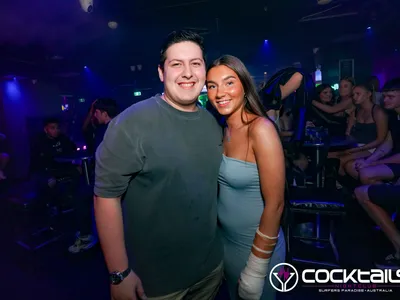 A professional photo of guests enjoying themselves at Cocktails Nightclub from our gallery.