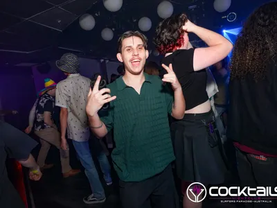 A professional photo of guests enjoying themselves at Cocktails Nightclub from our gallery.