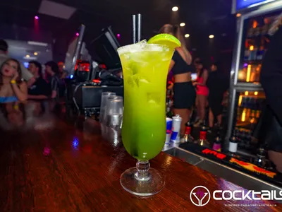 A professional photo of guests enjoying themselves at Cocktails Nightclub from our gallery.